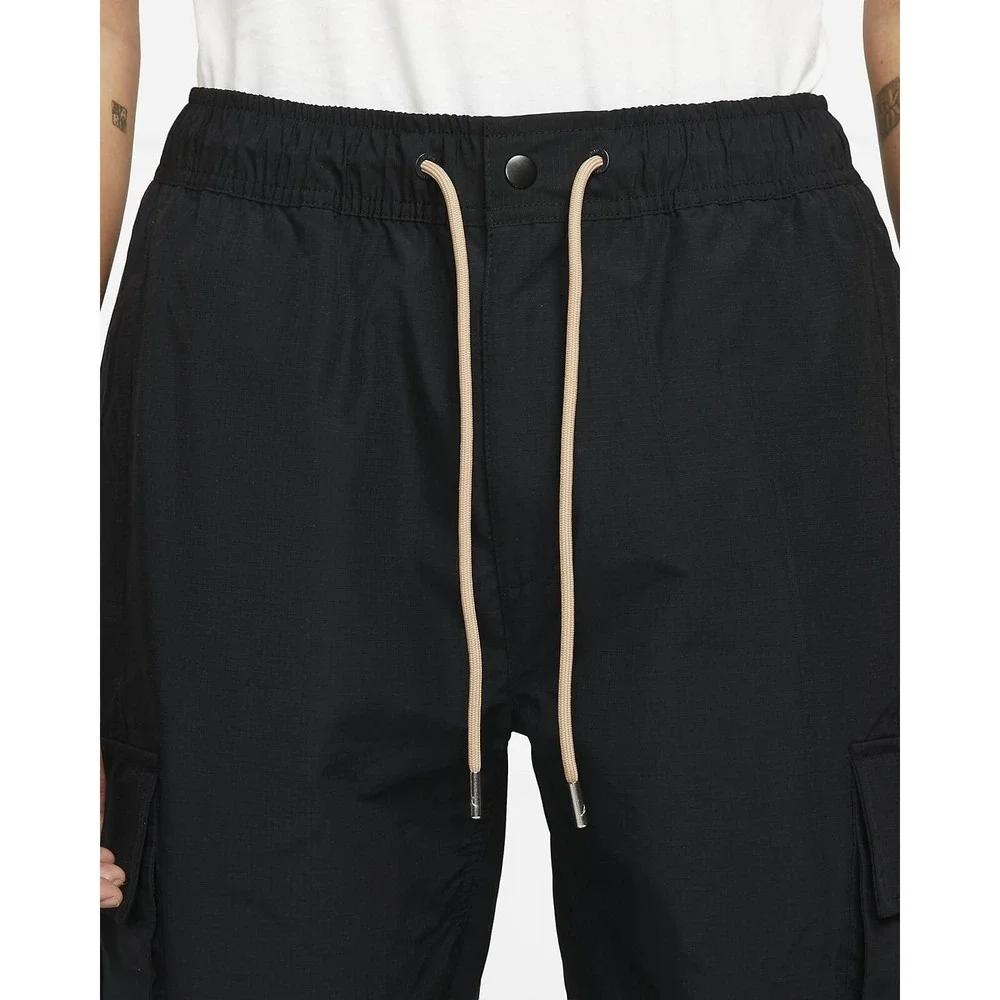 Jordan Flight Heritage Cargo Pants Men Size Small Black Hemp DC7450 010